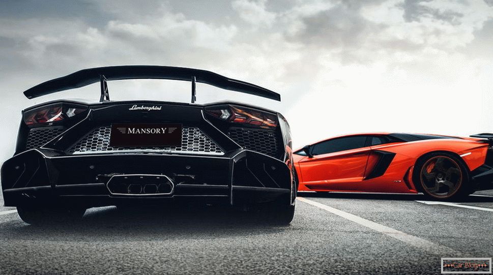 Конкурс Lamborghini Aventador Mansory