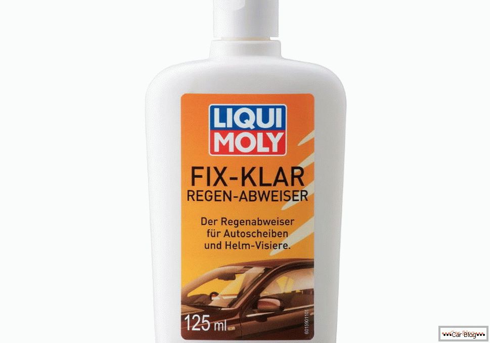 Антидождь Liqui Moly-Fix ​​Clear Rain дэфлектары