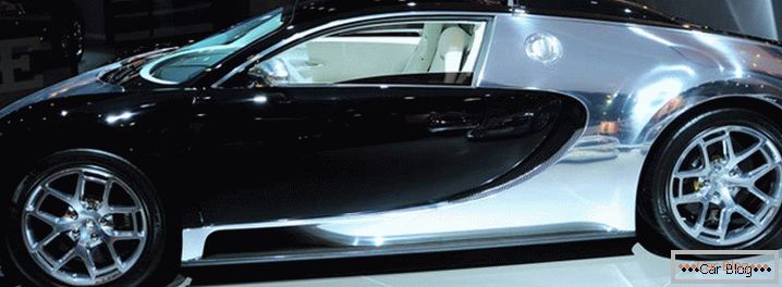 Bugatti Veyron асаблівасці
