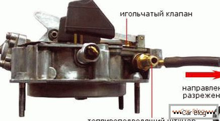 ігольчатых клапан карбюратара ВАЗ 2109