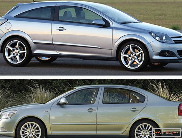 Сравнение двух европейских авто - Opel Astra і Skoda Octavia