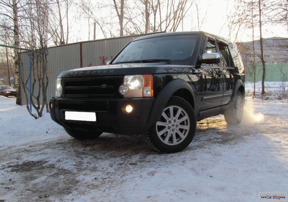 Аўтамабіль Land Rover Discovery 3 з прабегам на другасным рынку