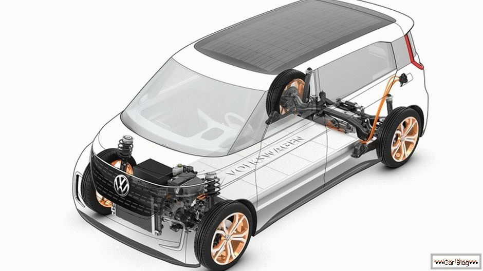 Немцы представили футуркар Volkswagen Бадзі-е