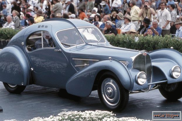 Аўтамабіль Bugatti Type 57SC Atlantic