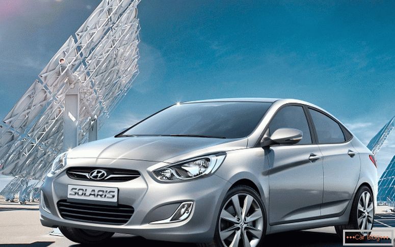 Hyundai Solaris новага мадэльнага шэрагу