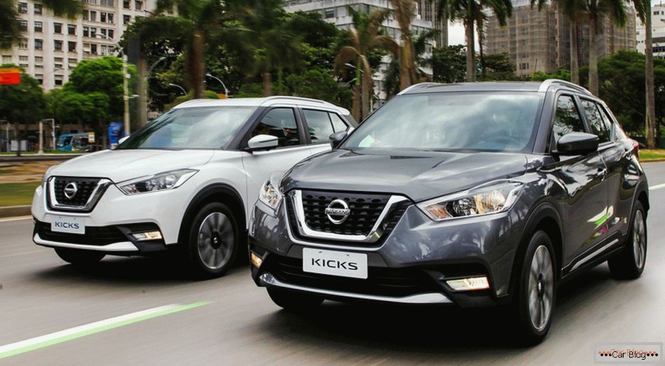 Продажы японскага кампакт-красовер Nissan Kicks сталі рэкорднымі ў Бразіліі