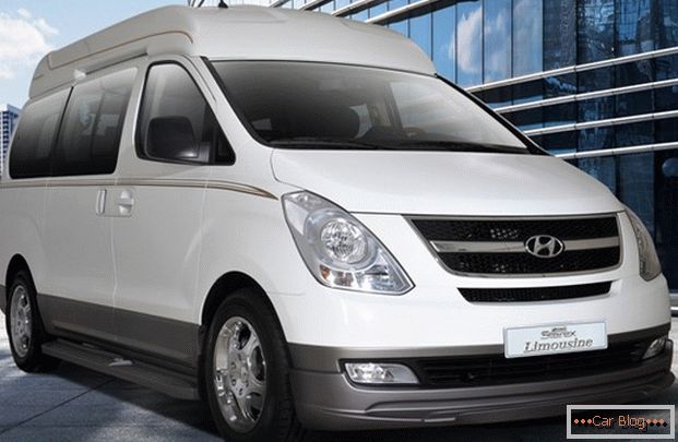 Дызельны мікрааўтобус з Карэі Hyundai Grand можа стаць заменай маршруткам