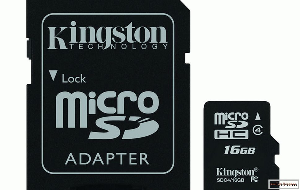 Карта памяці MicroSD