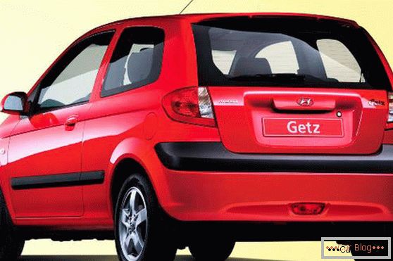 Модель 2002 года - Hyundai Getz