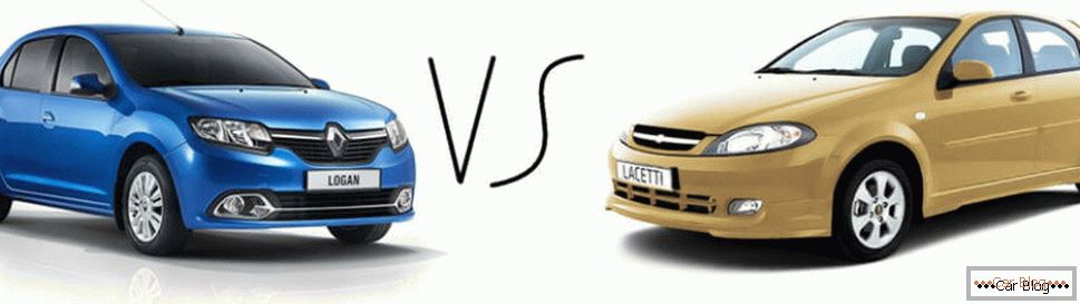 Renault Logan супраць Chevrolet Lacetti