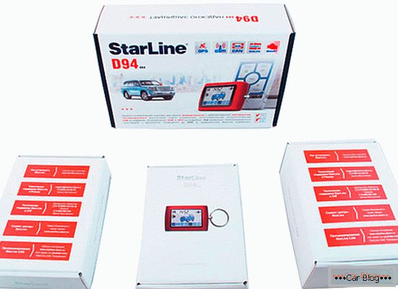 Лідзіруе аўтасігналізацыі StarLine D94 GSM / GPS