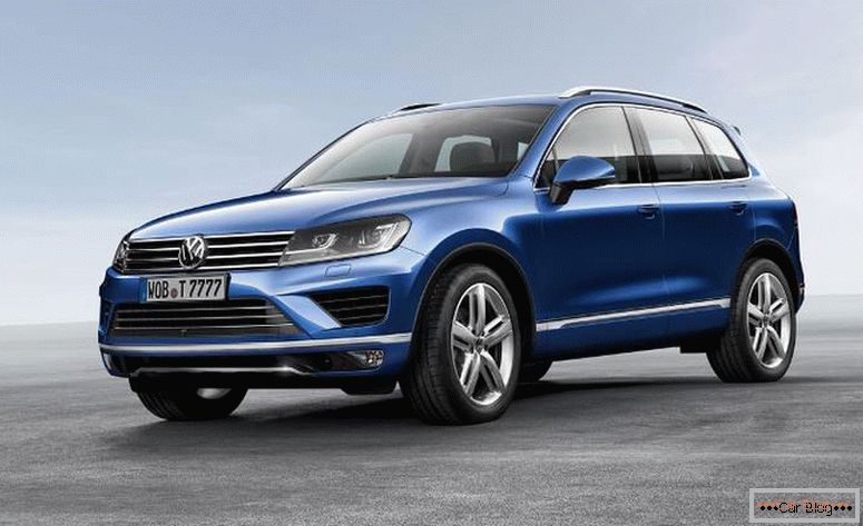 Аўтамабіль Volkswagen Touareg 2015 мадэльнага года