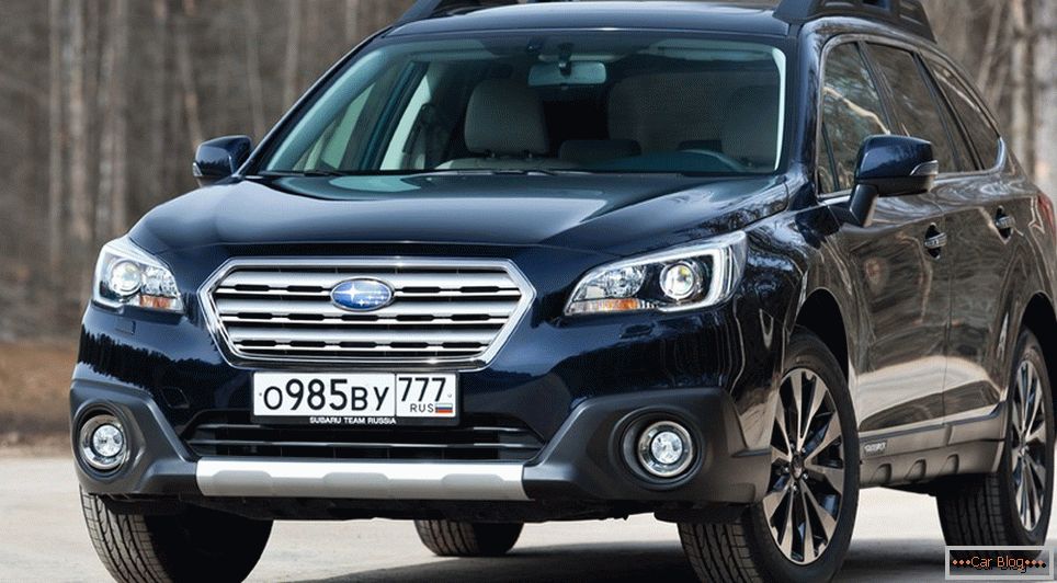 Японцы в апреле привезут в Россию новый універсальны Subaru Outback 2016