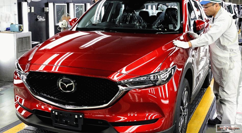 Японцы запустили в серийное производство новопоколенный кросовер Mazda CX-5